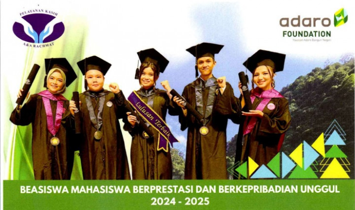 Beasiswa Adaro Foundation Dibuka, Simak Infonya