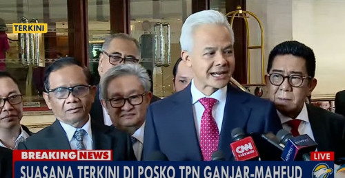 Capres nomor urut 3 Ganjar Pranowo/Metro TV