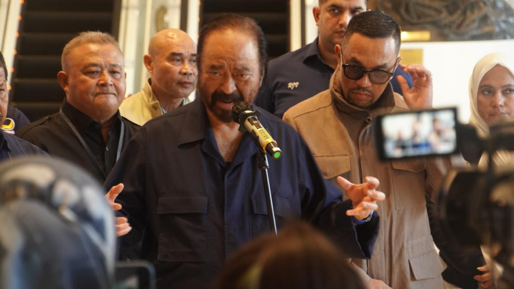 Ditanya Peluang Gabung Pemerintahan Prabowo-Gibran, Ini Respons Surya Paloh