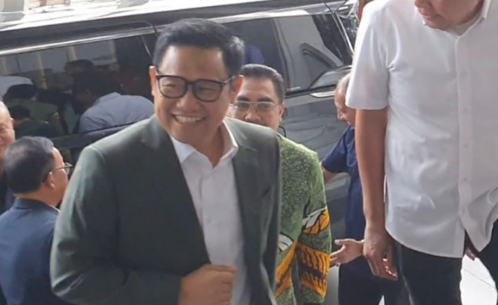 Cak Imin Didampingi Sejumlah Elite PKB Temui Surya Paloh