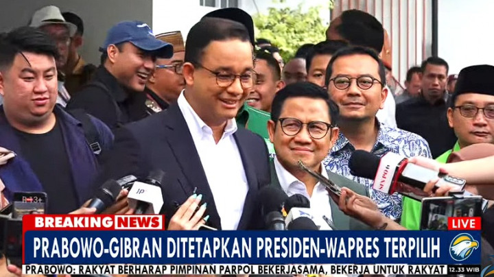 Anies Balas Pernyataan Prabowo soal Senyuman: Kita Biasa Saja