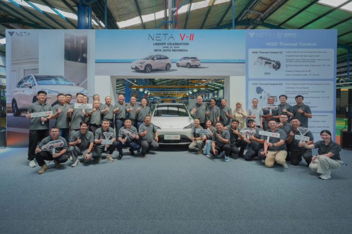 Babak Baru Perakitan Mobil Listrik Neta di Indonesia