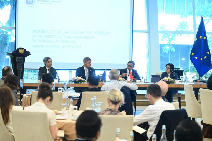 Indonesia Serukan Uni Eropa Berkolaborasi Arungi Fragmentasi Ekonomi