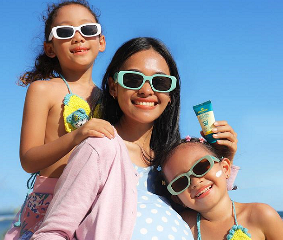 Amaterasun Physical Sunscreen SPF 50+ PA++++ terbukti aman digunakan anak-anak, bumil, busui hingga orang dewasa. (Foto: Dok. Istimewa)