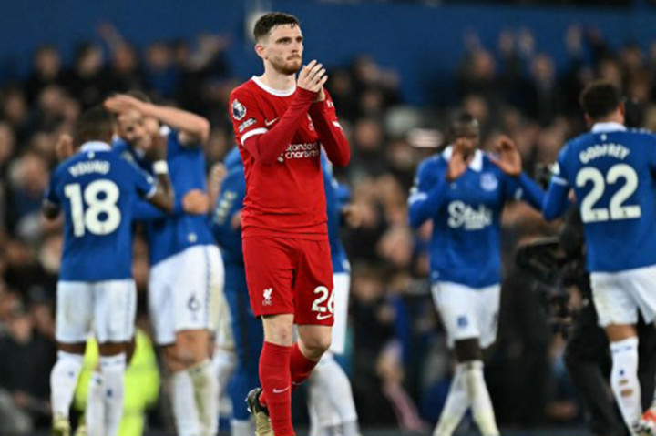 Takluk 0-2 dari Everton, Peluang Juara Liverpool Makin Kecil