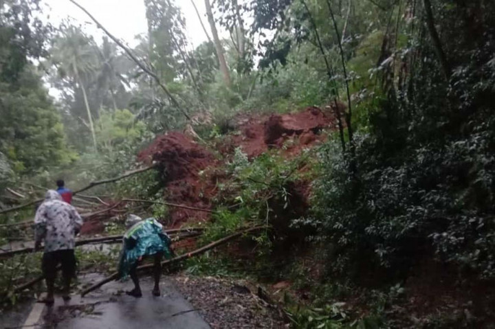 Longsor Terjang Wilayah Kabupaten Ciamis
