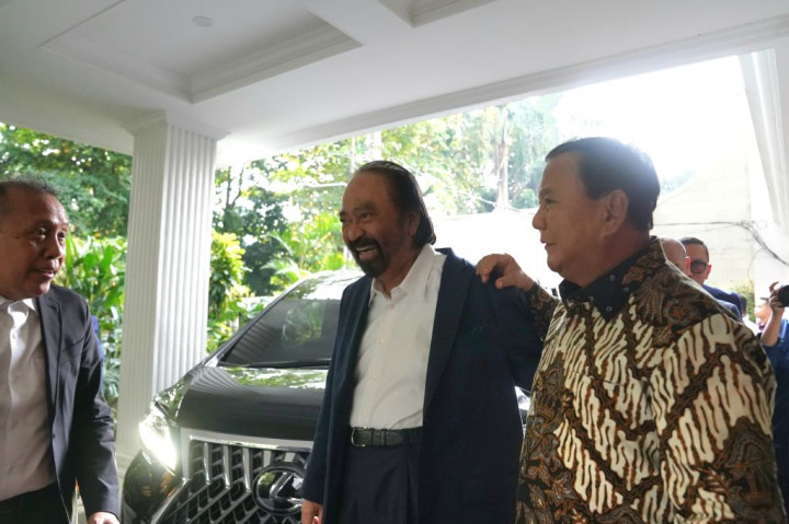 Puji Surya Paloh, Prabowo: Salah Satu yang Pertama Mengucapkan Selamat