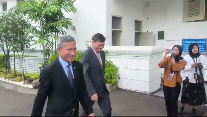 Menlu Singapura Temui Presiden Jokowi, Ini yang Dibahas