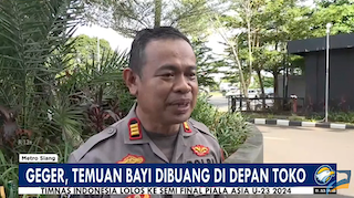 Kasi Humas Polrestabes Makassar, AKP Wahid. Foto: Metro TV