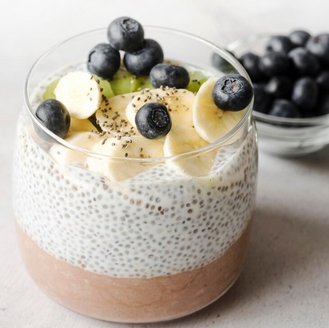 Puding Chia punya nutrisinya yang dapat membantu memandu penurunan dan pengendalian berat badan. Dok. Freepik
