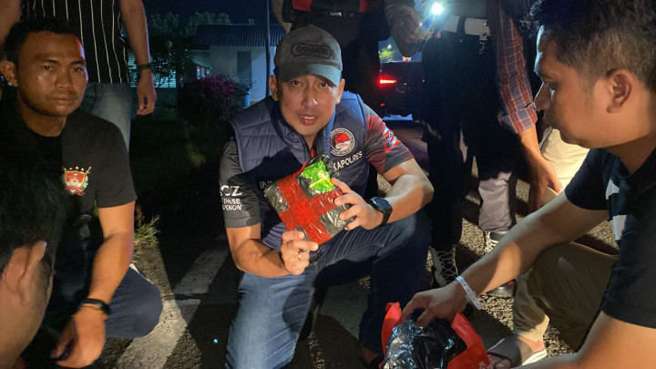Kurir 1 Kg Sabu Ditangkap saat Keluar GT Kertajati