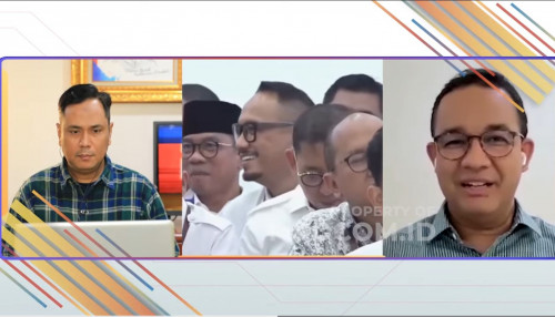 Anies Baswedan dalam Crosscheck by Medcom.id