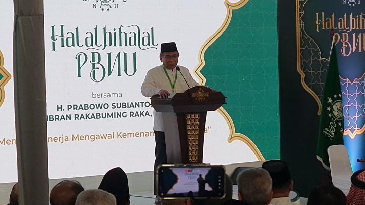 Gus Yahya Sebut Kehadiran Prabowo-Gibran di Halalbihalal PBNU Punya Konteks Khusus