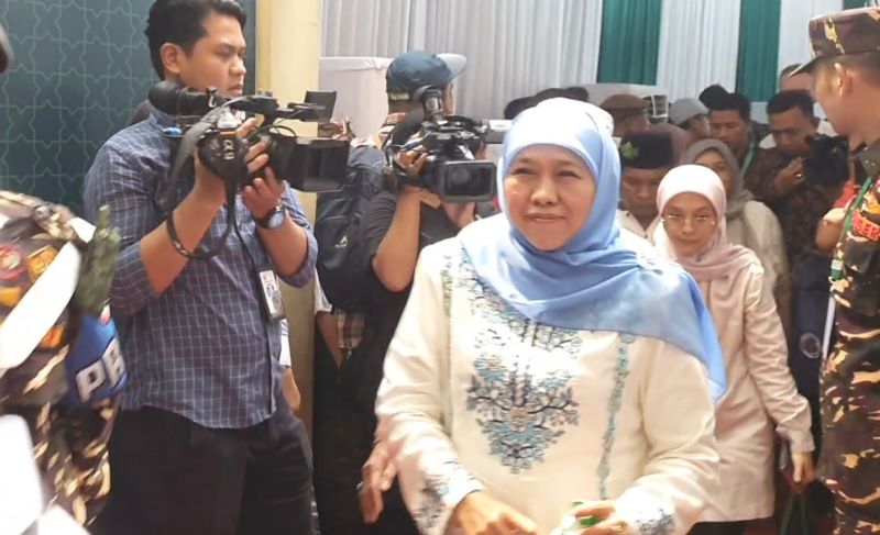Fokus Pilgub Jatim, Khofifah Tak Berpikir Gabung Kabinet Prabowo-Gibran