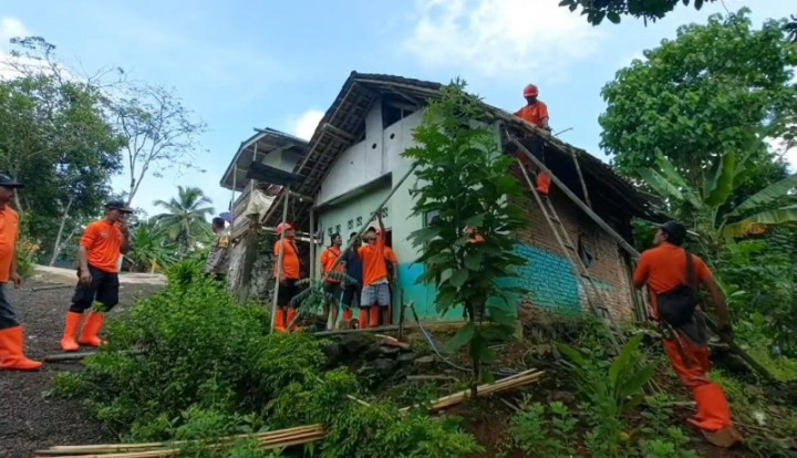 67 Rumah di Ciamis Rusak Terdampak Gempa Garut, 4 KK Mengungsi