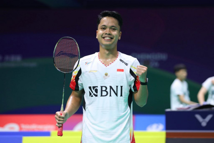 Piala Thomas: Ginting Amankan Poin Pertama Indonesia atas Thailand