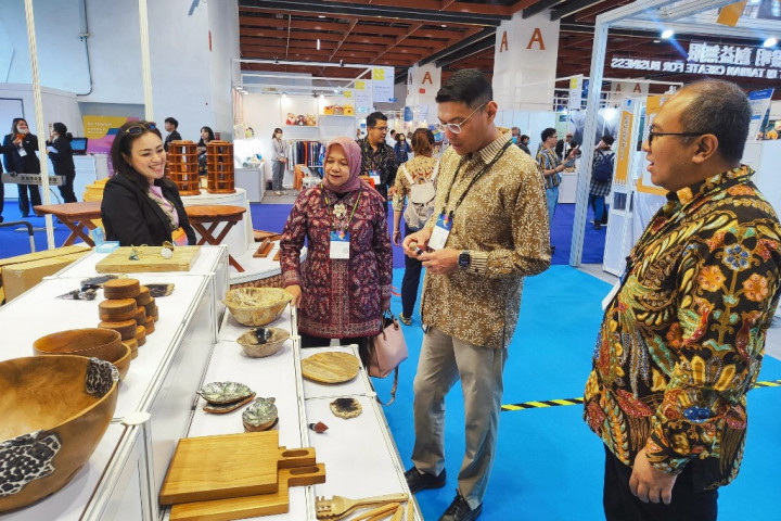 Tampil di Designed Giftionery Taiwan, Produk Dekorasi Rumah Indonesia Catatkan Potensi Transaksi Rp4,73 Miliar