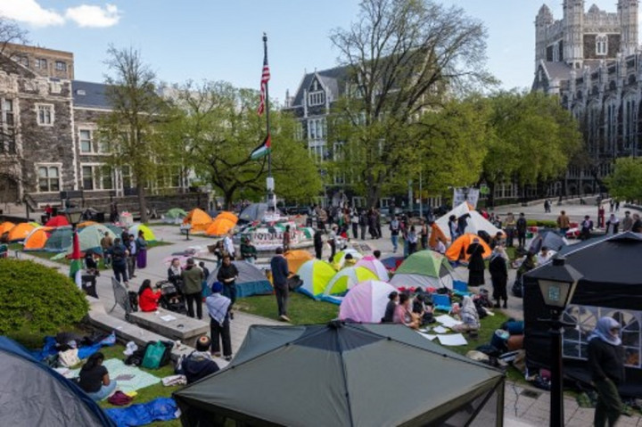 Protes Pro-Palestina Menyebar ke Sejumlah Negara Bagian AS