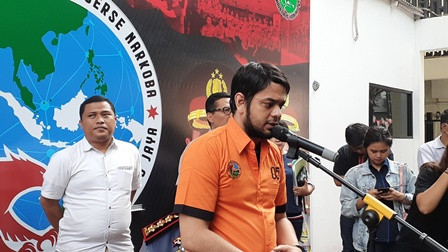 Polisi Buru Pemasok Narkoba ke Rio Riefan