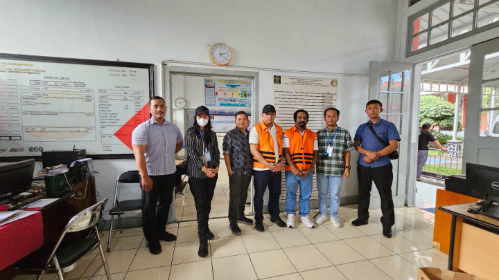 Eks Kadis PUPR Papua Dijebloskan ke Lapas Sukamiskin