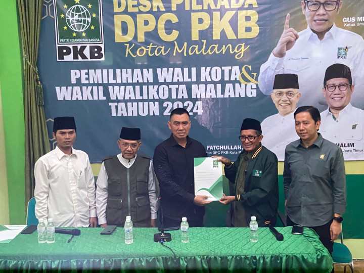 Eks Napi Koruptor Daftar Penjaringan Bakal Calon Wali Kota Malang dari PKB