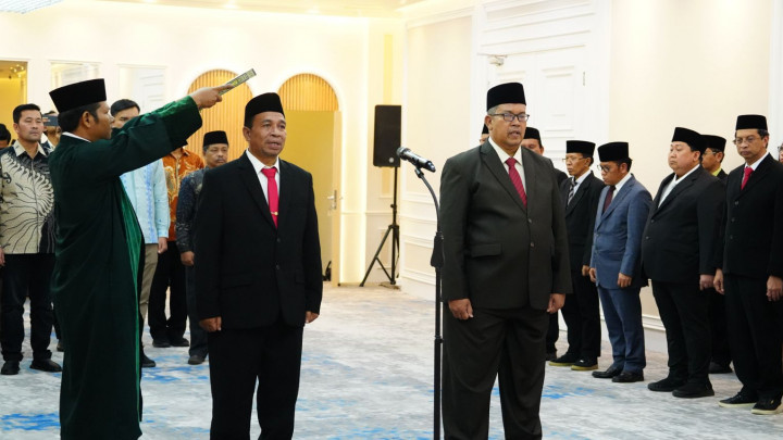 Menag Lantik Rektor IAIN Takengon dan IAIN Sorong