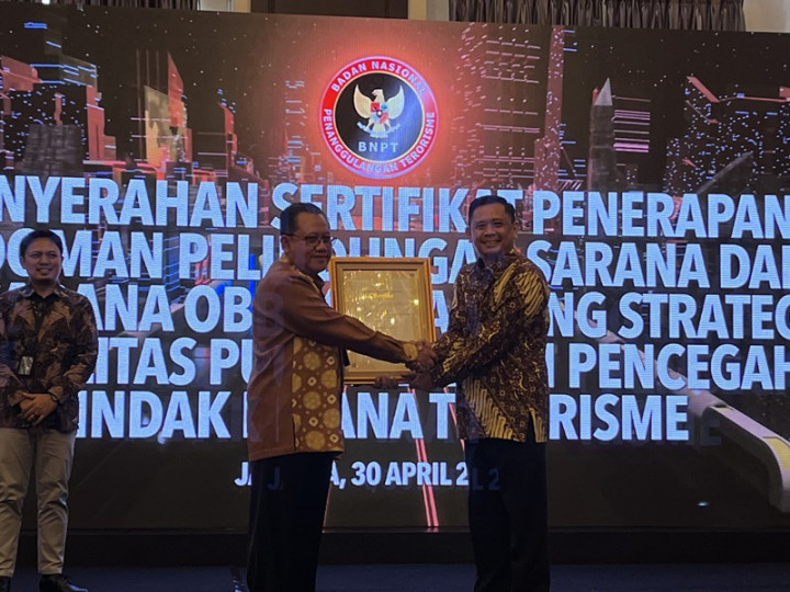 18 Objek Vital Strategis dan Transportasi Lolos Asesmen Pencegahan Terorisme BNPT