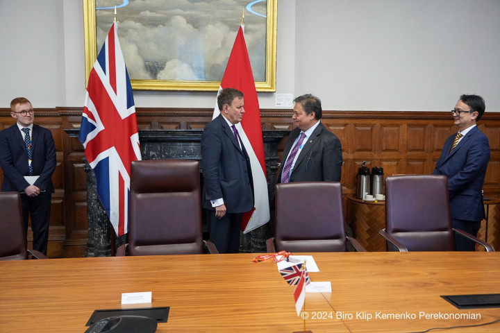 Di Depan Pengusaha Inggris, Airlangga Pamer Capaian Ekonomi hingga Aksesi RI di OECD