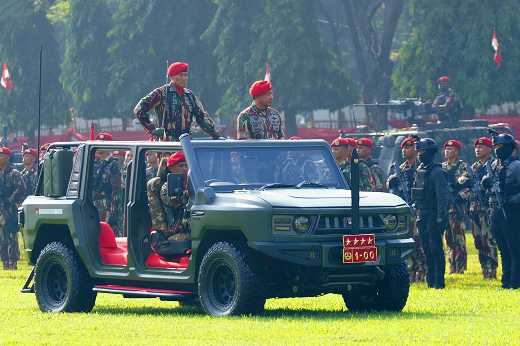 Panglima Tni Pimpin Upacara Hut Ke 72 Kopassus