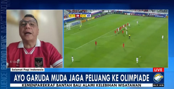 Timnas Indonesia U-23 Bermain di Bawah Tekanan Tinggi Lawan Uzbekistan