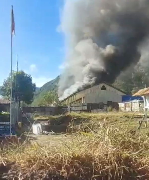 KKB Kembali Berulah, Bangunan SD Inpres Pogapa Dibakar