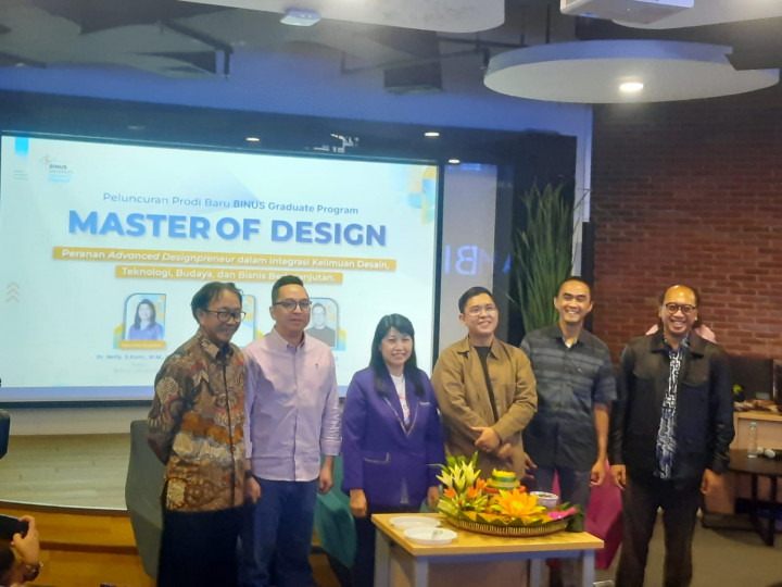 Binus Luncurkan Magister Desain dengan Kurikulum Advanced Designpreneurship