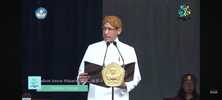 Hardiknas 2024, Nadiem Sadar Tantangan Memajukan Pendidikan Indonesia Tidak Mudah