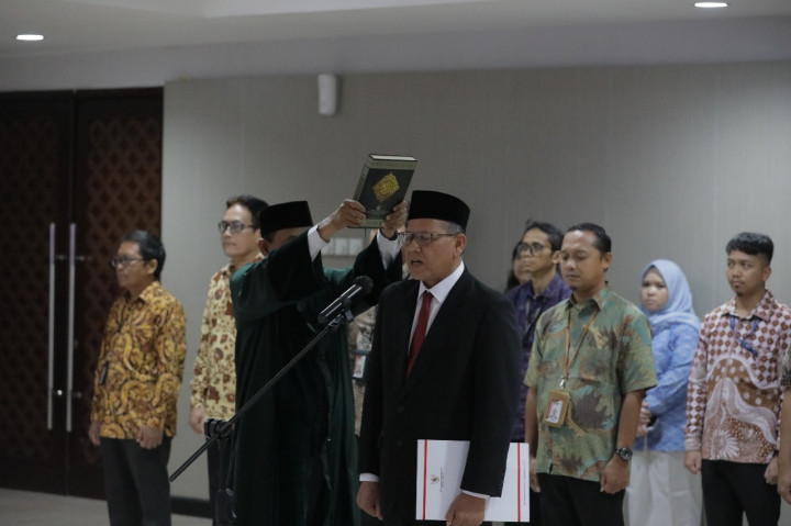KPK Lantik EKo Marjono Sebagai Deputi Informasi dan Data