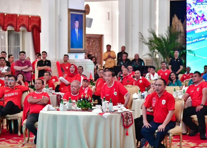 Jokowi akan Nonton Laga Timnas U-23 Indonesia vs Irak di Kamar Hotel