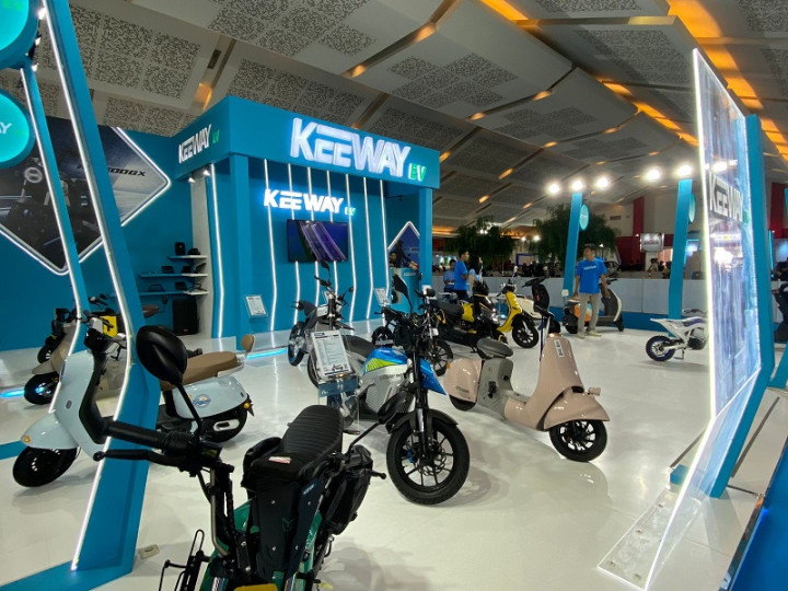 Keeway Boyong 4 Motor Listrik Anyar, Tipe Tertinggi Dibanderol Rp113 Juta