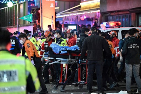 Penyelidikan tragedi Itaewon akan kembali dilakukan. (AFP)