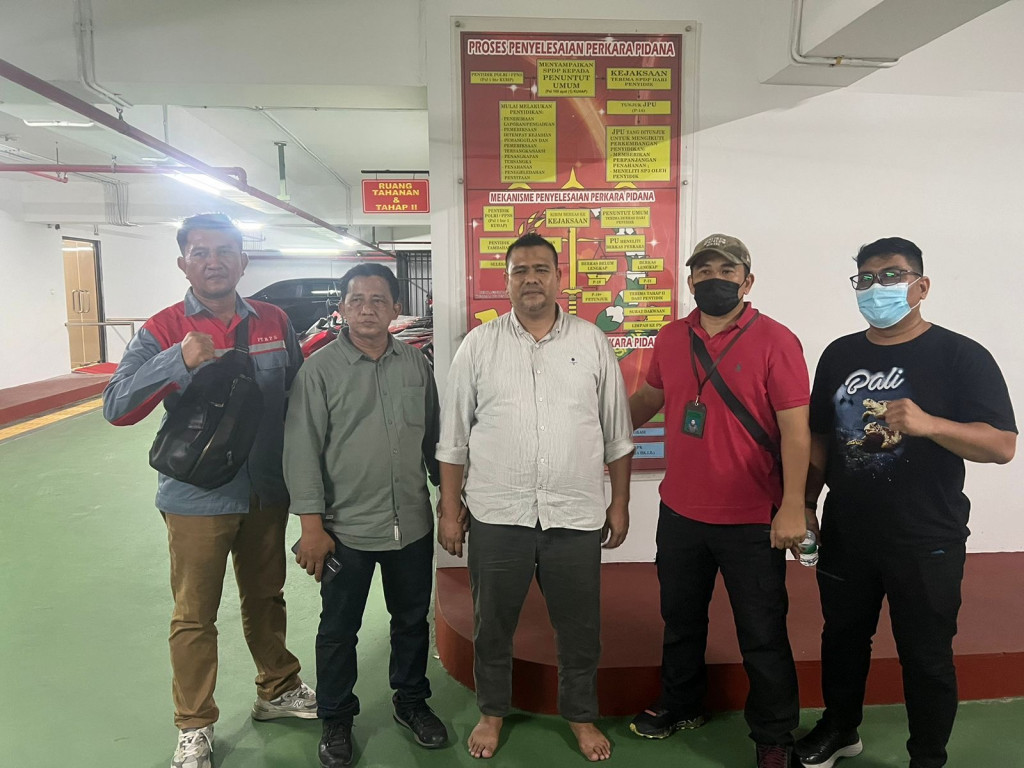 Sudirman, 41, ditangkap. (Dok Kejagung)