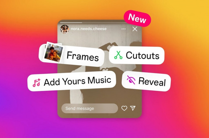 Instagram Tambahkan Template Didukung Musik untuk Stories