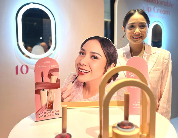 Ini Warna dan Tipe Lip Cream Favorit Nagita Slavina