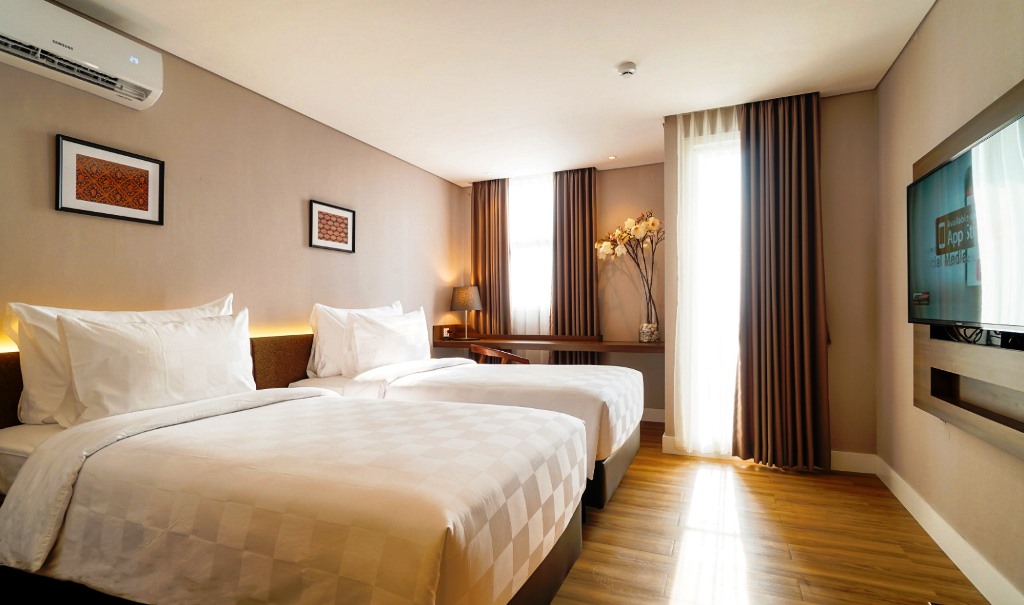 Swiss-Belcourt Serpong memiliki 86 kamar modern dan nyaman. Dok. Ist
