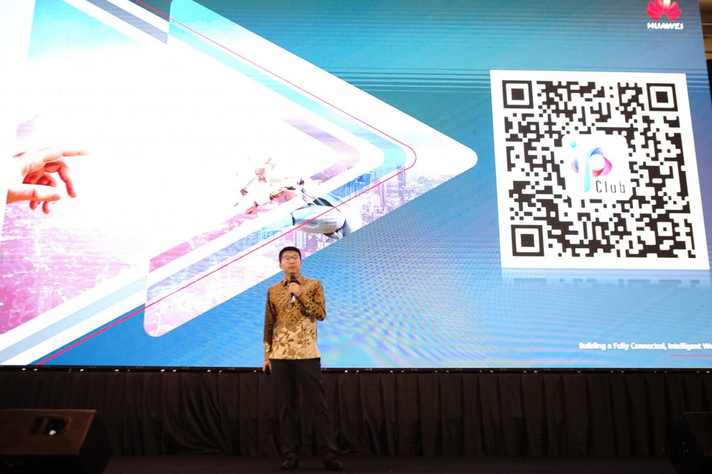 Franck Xu, Director of Marketing and Solution Sales Department di Huawei Indonesia.