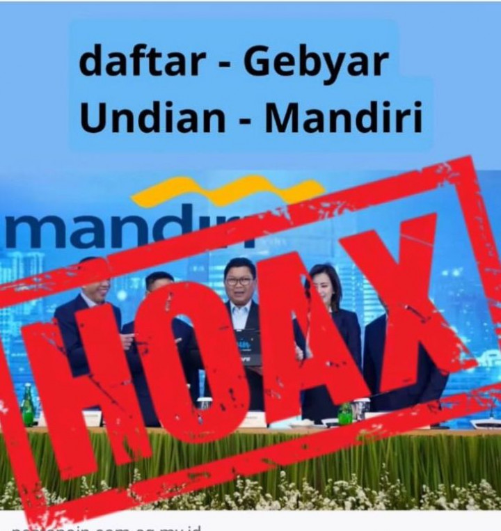 Bank Mandiri Imbau Nasabah Hati-hati terhadap Modus Penipuan Berkedok Undian Berhadiah