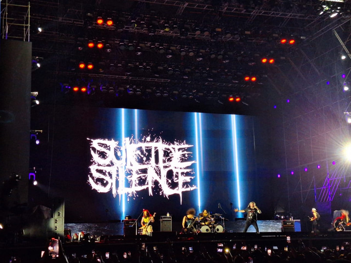 Sempat Batal, Suicide Silence Jawab Kerinduan Penggila Metal di Hammersonic 2024