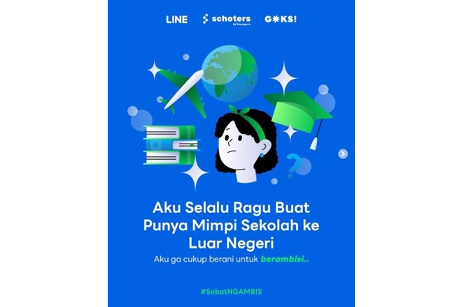 Dorong Transformasi, Line dan Schoters Buka Beasiswa S2 dan S3