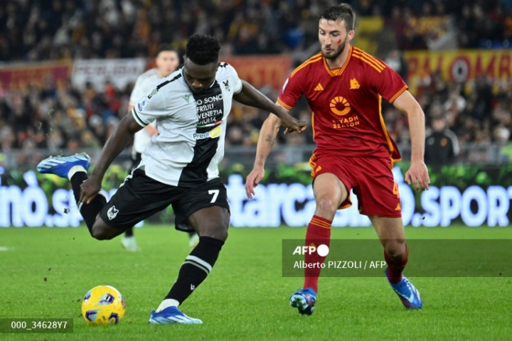 Gol Telat Isaac Success Buyarkan Kemenangan Napoli di Markas Udinese