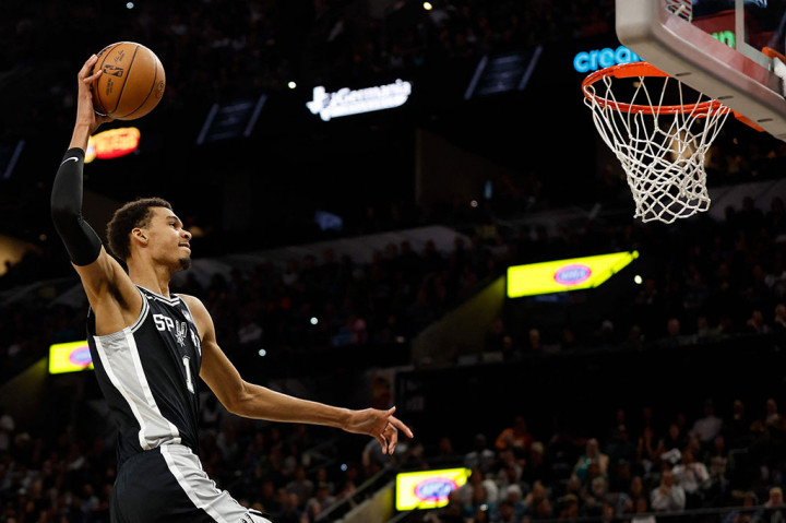 Victor Wembanyama Dinobatkan sebagai Rookie of the Year