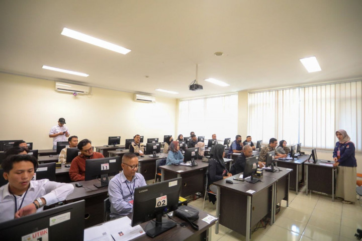 416 Peserta Calon PPK Kota Bandung Ikuti Tes CAT