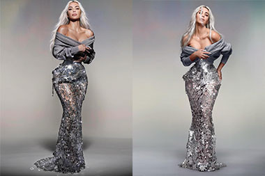 Tampil Sederhana di Met Gala 2024, Pinggang Ramping Kim Kardashian jadi Sorotan