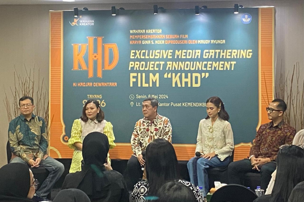 Maudy Ayunda Produseri Film Ki Hadjar Dewantara, Ditarget Tayang saat